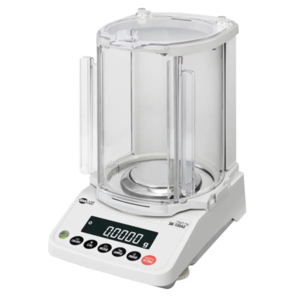 Balance analytique SLS Lab Pro A-Series 102 g — étalonnage interne