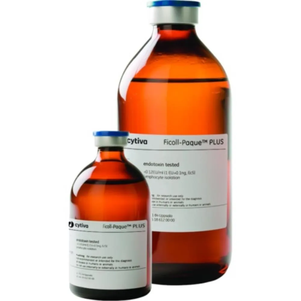 Ficoll-Paque Plus — milieu de séparation des lymphocytes, 6 x 100 mL