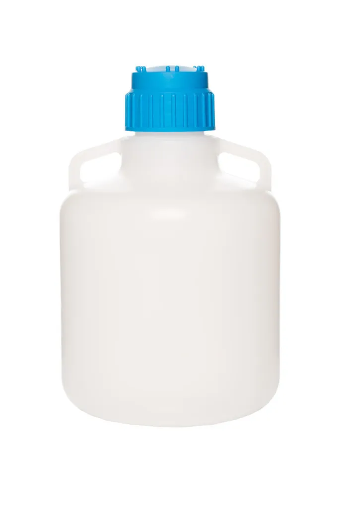Bonbonne en LDPE avec bouchon PP et poignées, 10 L