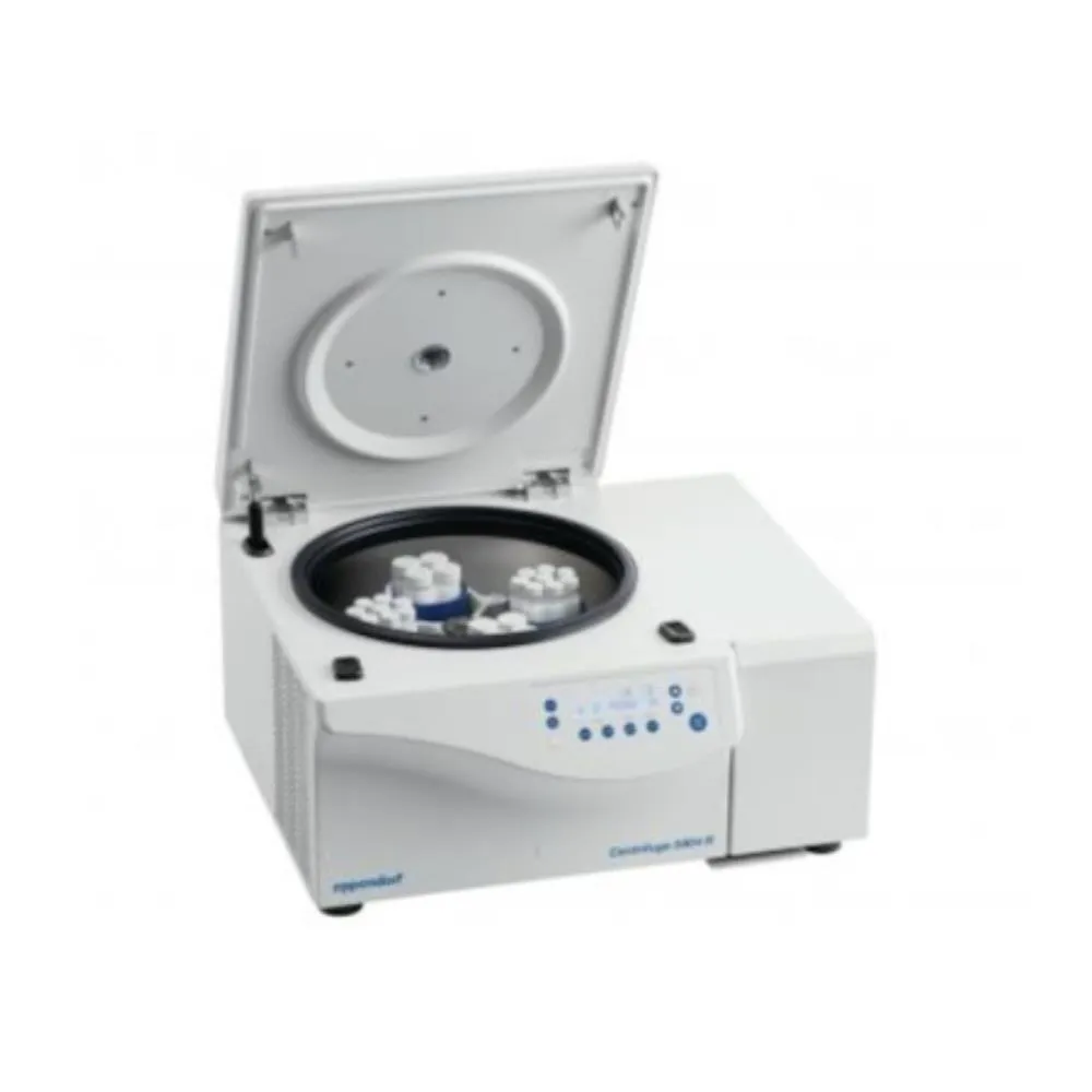 Centrifugeuse réfrigérée Eppendorf 5804 R — rotor A-4-44 avec adaptateurs 15/50 mL