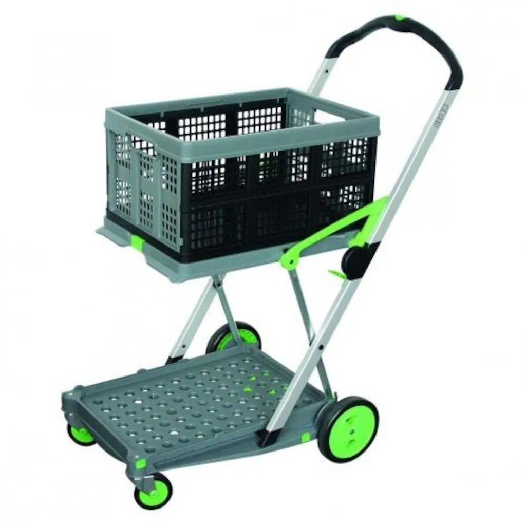 Chariot de laboratoire pliable à roulettes