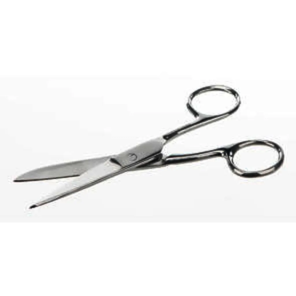 Ciseaux de laboratoire en inox, bouts rond-pointu, 165 mm