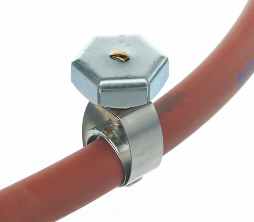 Collier métallique en inox 18/10, Ø 13-16,5 mm