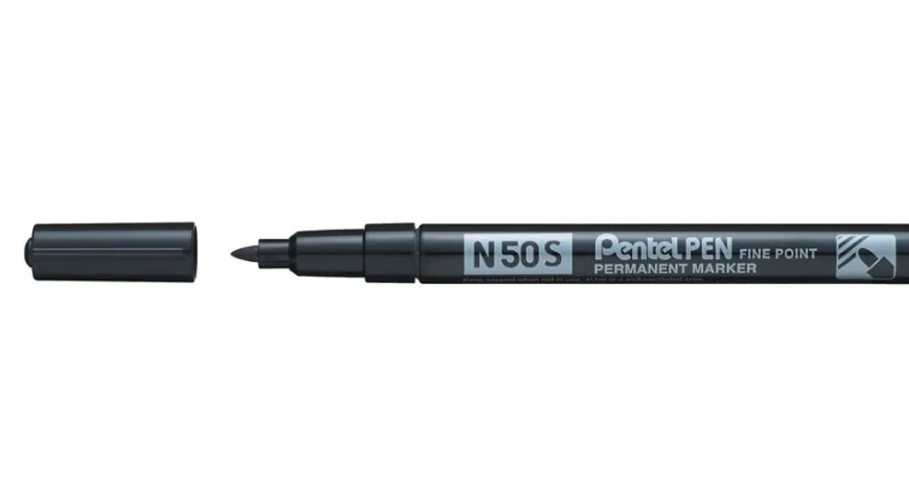 Marqueur de laboratoire N50S, noir