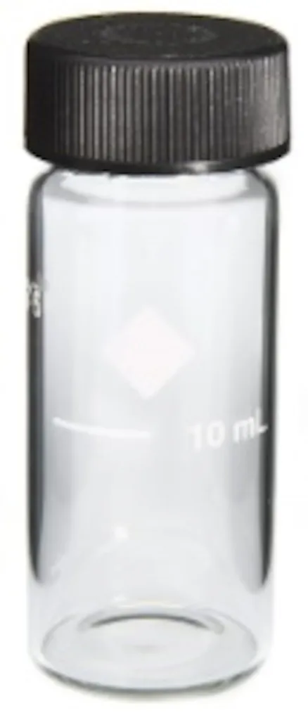 Cuvette ronde en verre avec bouchon, 10 mL, pour spectrophotomètres Hach — lot de 6