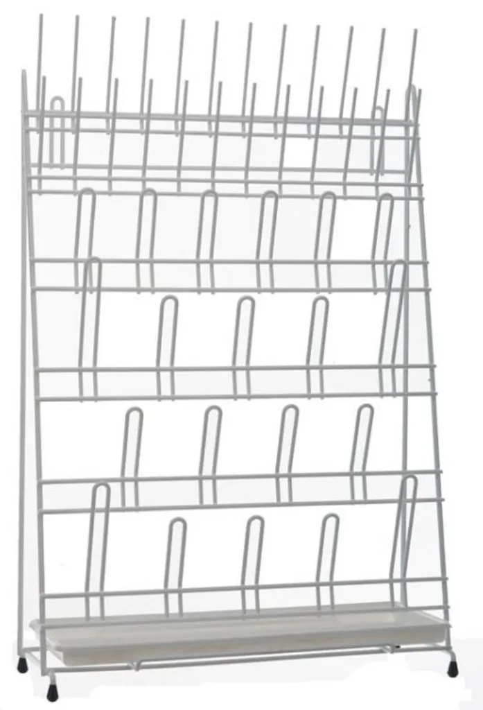Égouttoir en polyamide pour tubes et ballons