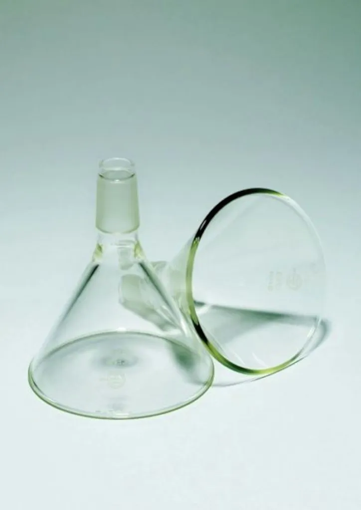Entonnoir à poudre en verre Pyrex, rodage 29/32