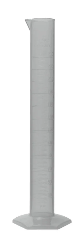 Éprouvette graduée forme haute, classe B, polypropylène, 250 mL