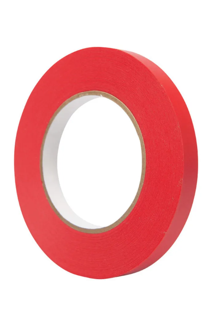 Ruban d'étiquetage rouge, 19,1 mm x 54 m