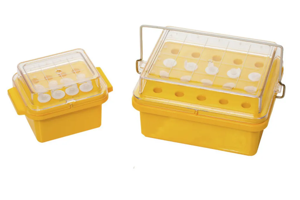 Mini-refroidisseur en polycarbonate, 12 tubes, 5 mL