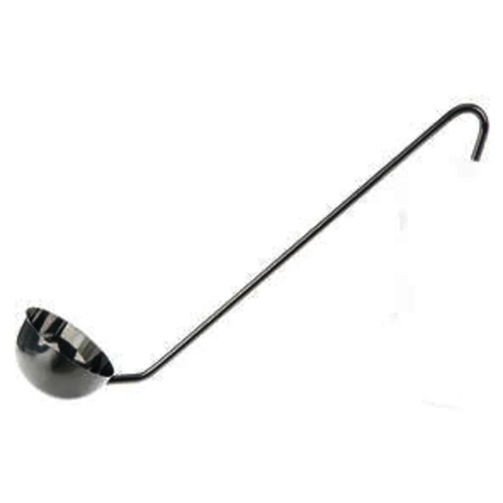 Louche inox à manche rond, Ø 100 mm, 250 mL
