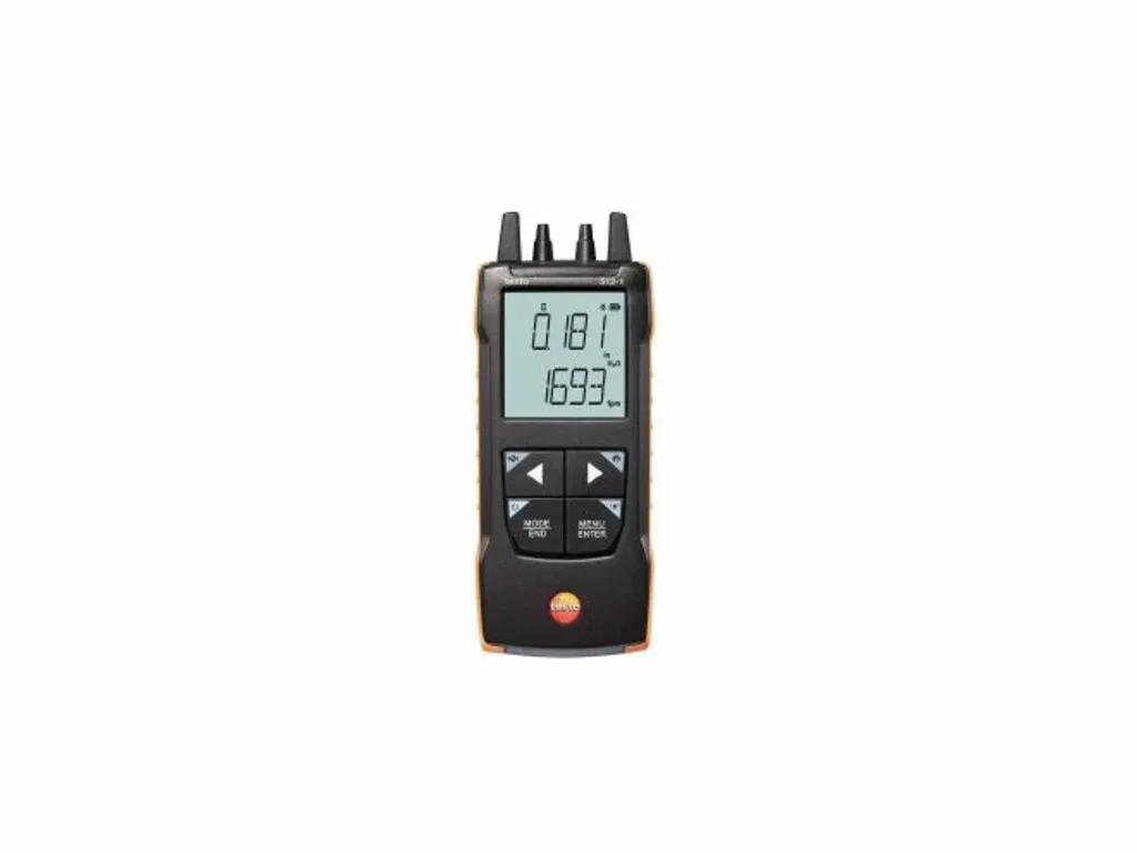 Manomètre différentiel Testo 512-1 (0-200 hPa) avec connexion à l'app