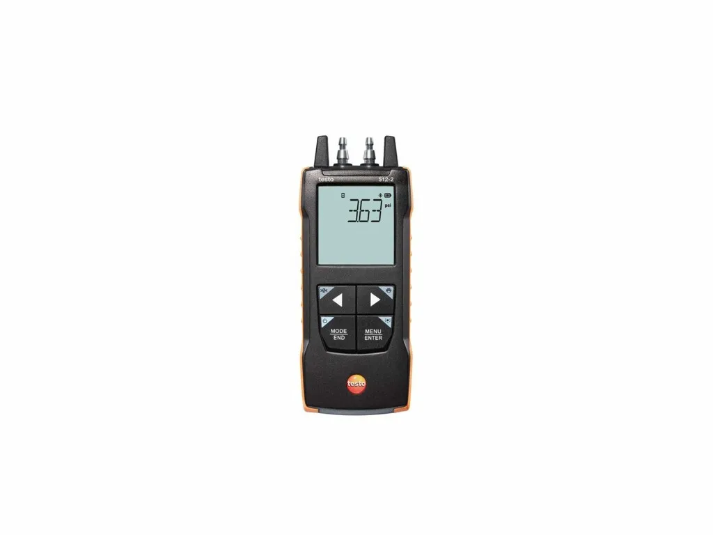Manomètre différentiel Testo 512-2 (0-2000 hPa) avec connexion à l'app