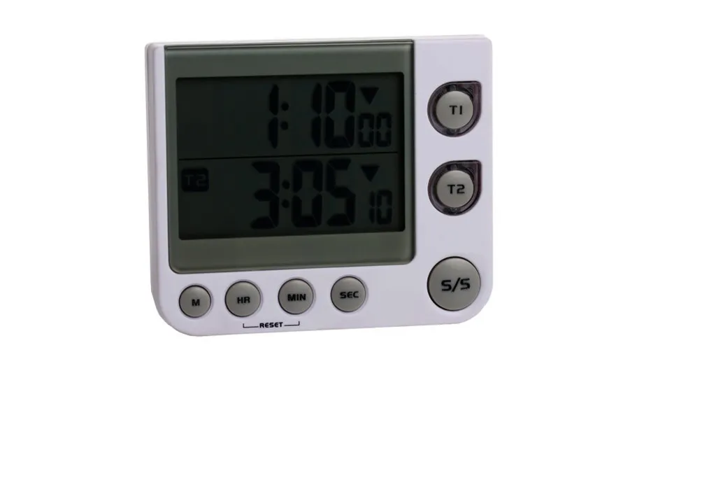 Compteur-décompteur double, 100 h avec alarme