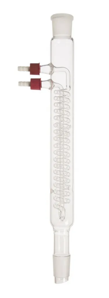 Réfrigérant Dimroth, olives PP, CN 14/23, 160 mm