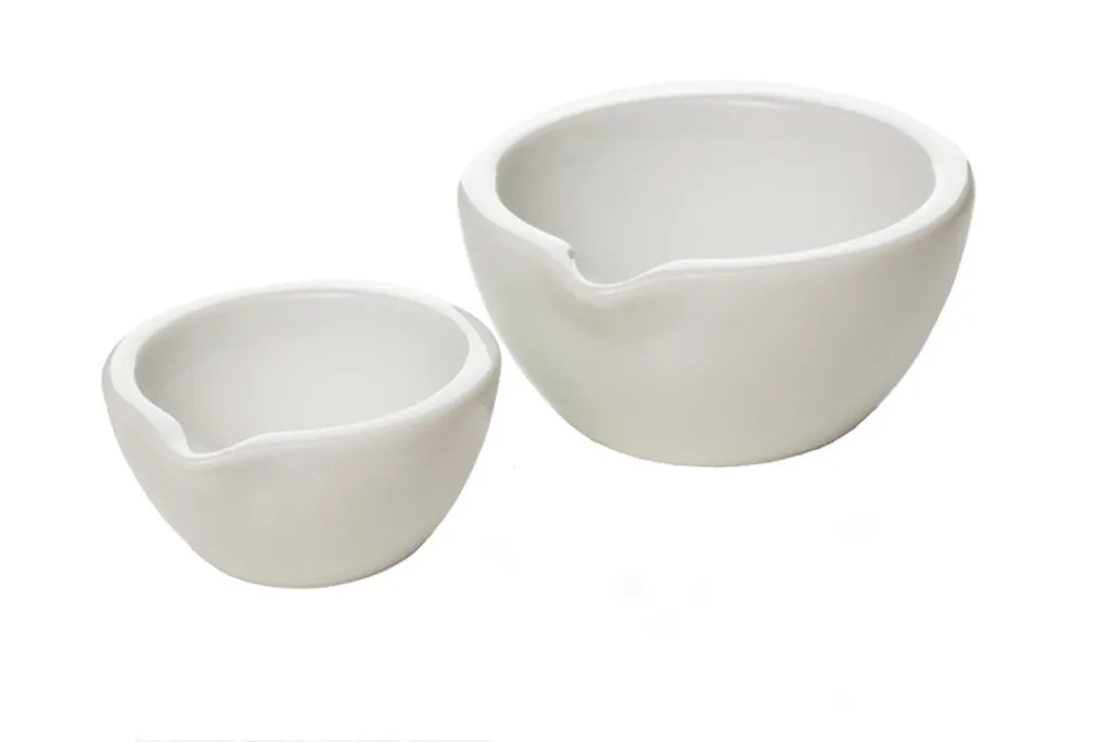 Mortier à bec en porcelaine, 70 mL