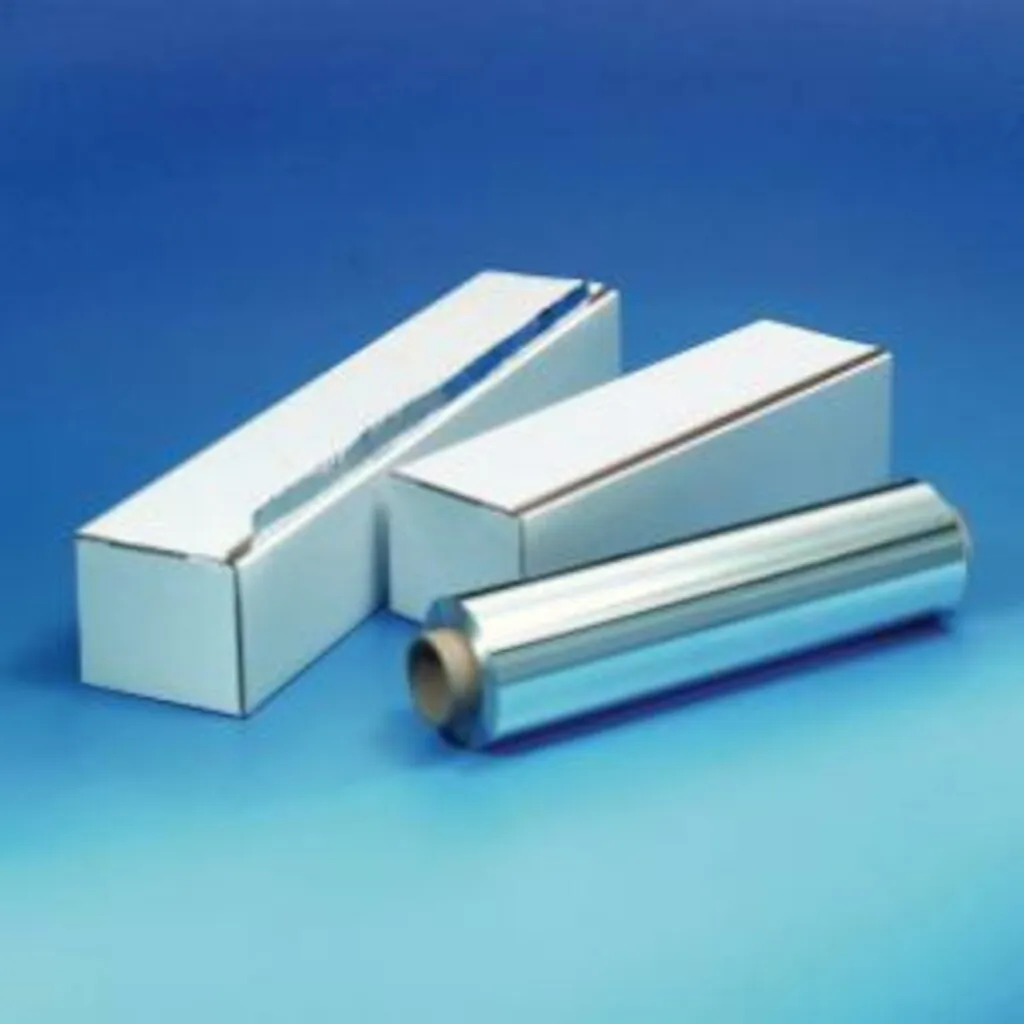 Papier aluminium Korff, largeur 45 cm, rouleau 100 m, 30 µm