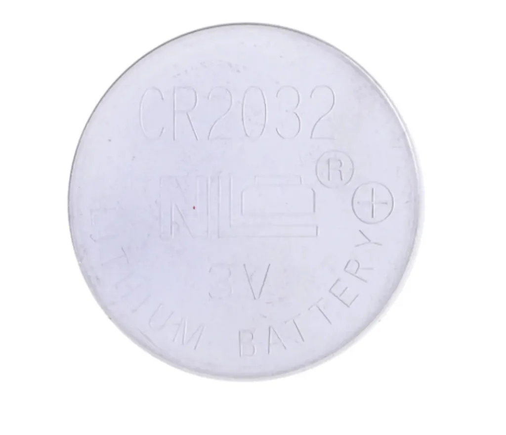 Pile bouton CR2032 3 V, Ø 20 mm — lot de 5