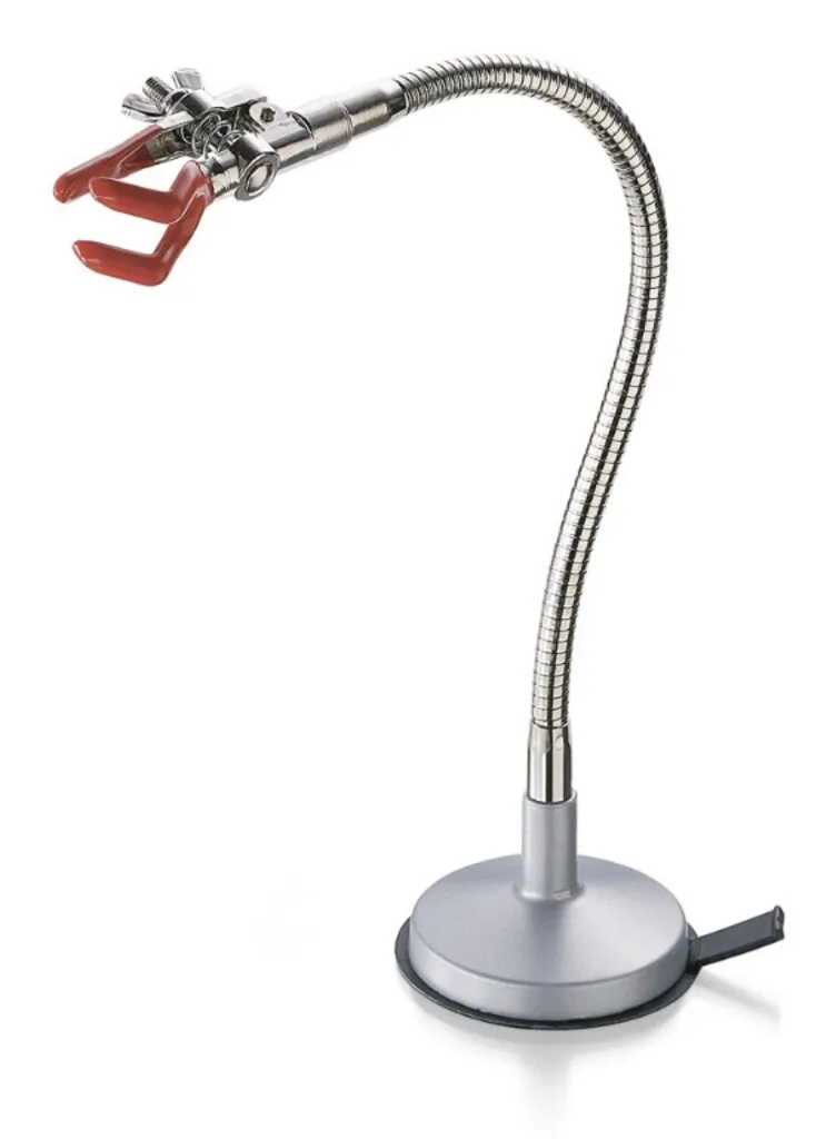 Pince 3 doigts sur statif souple, 300 mm