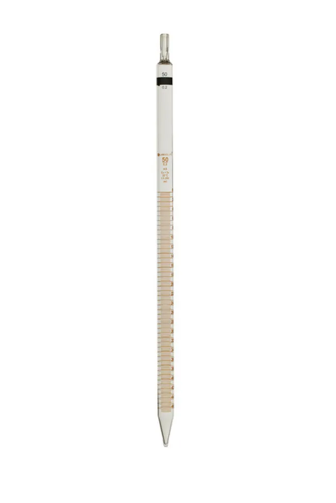Pipette graduée LABSOLUTE en verre, type 3, classe AS, 20 mL — lot de 3