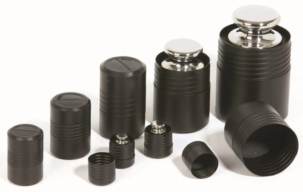 Poids étalon inox 1 g, classe F2, avec certificat DAkkS