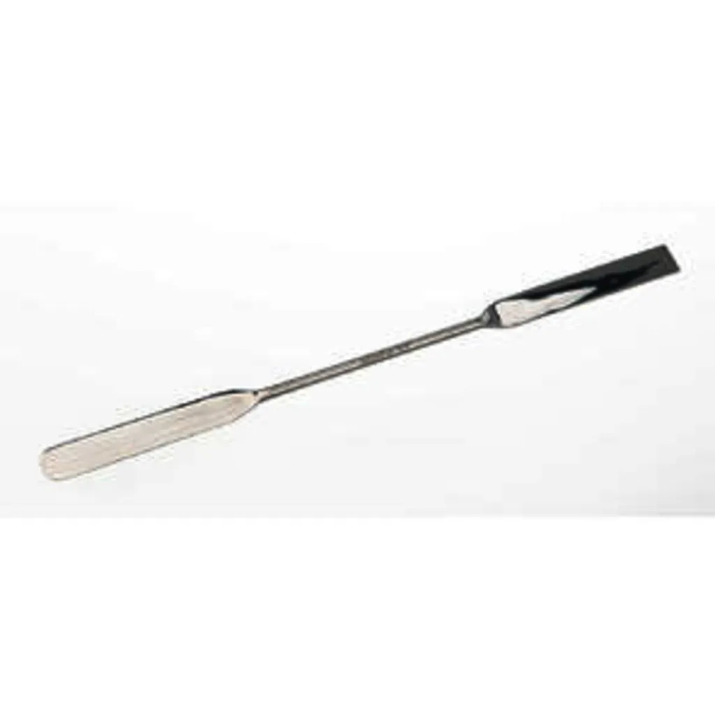 Spatule double en inox, longueur 150 mm, pelles 45 x 9 mm