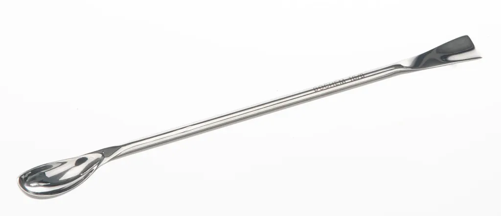 Cuillère-spatule en inox, longueur 250 mm, Ø 5 mm