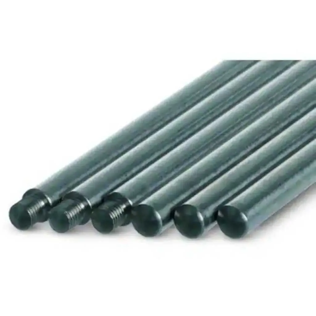 Tige pour socle en aluminium, 500 x 12 mm, sans filetage