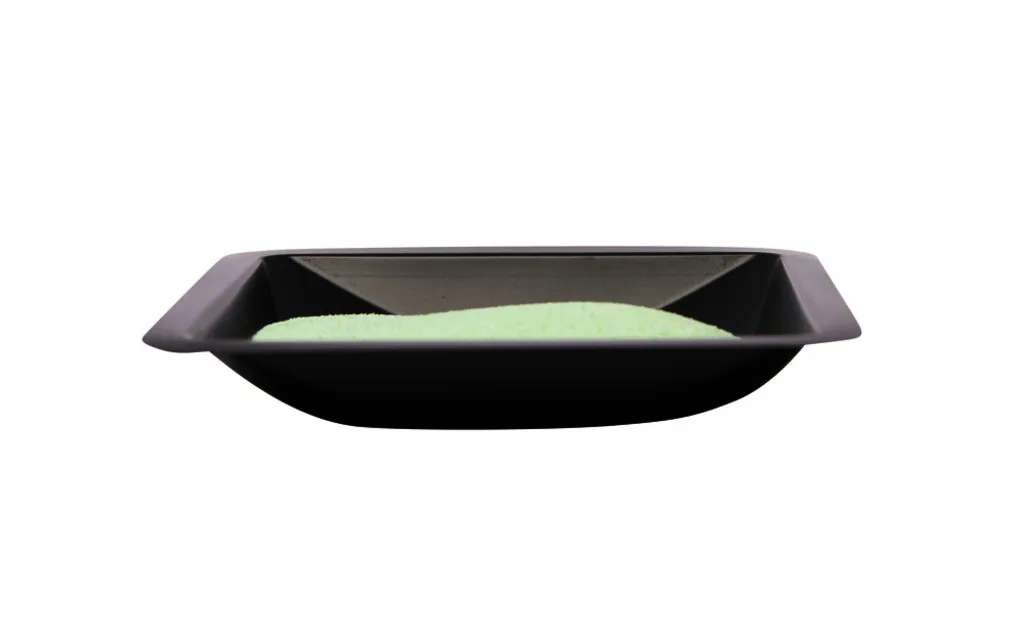 Coupelle de pesée carrée en PS noir, 330 mL — lot de 500
