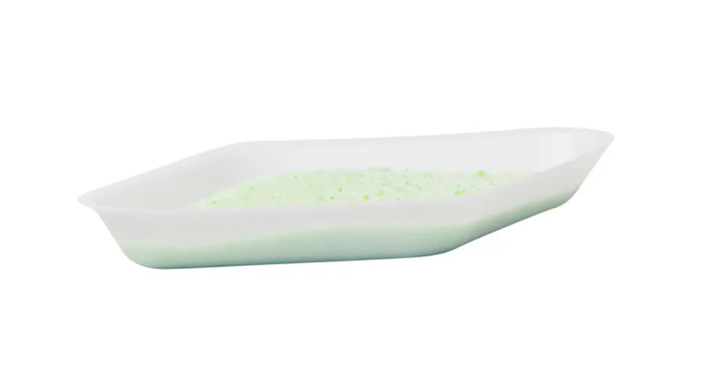 Nacelle de pesée antistatique en PS blanc, forme diamant, 5 mL — lot de 500