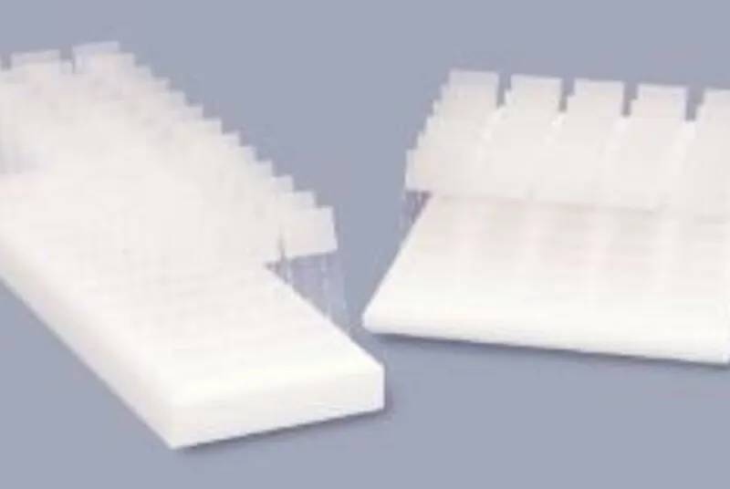 Plateau en polyéthylène pour 15 lames de microscopie