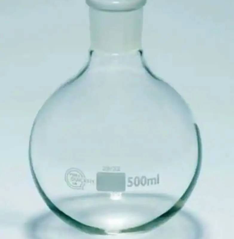 Ballon à fond rond, col court rodé CN 14/23, 5 mL — lot de 5