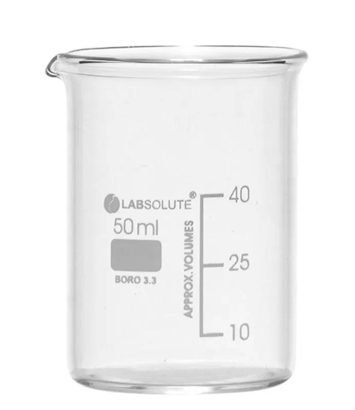 Bécher forme basse en verre borosilicaté gradué, 250 mL — lot de 10