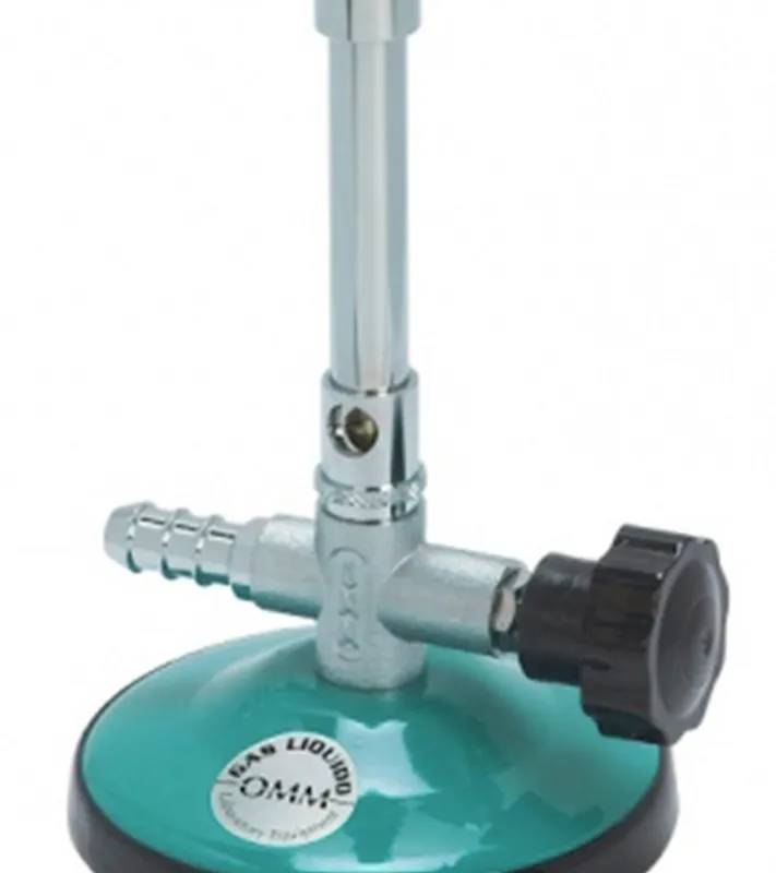 Bec Bunsen à robinet à vis, pour butane/propane