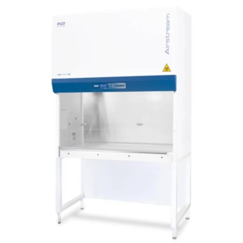 Poste de sécurité biologique Esco Airstream AC2-3S8 Classe II — Série S, 0,9 m (3 pieds), parois inox, lampe UV, prises et support offerts
