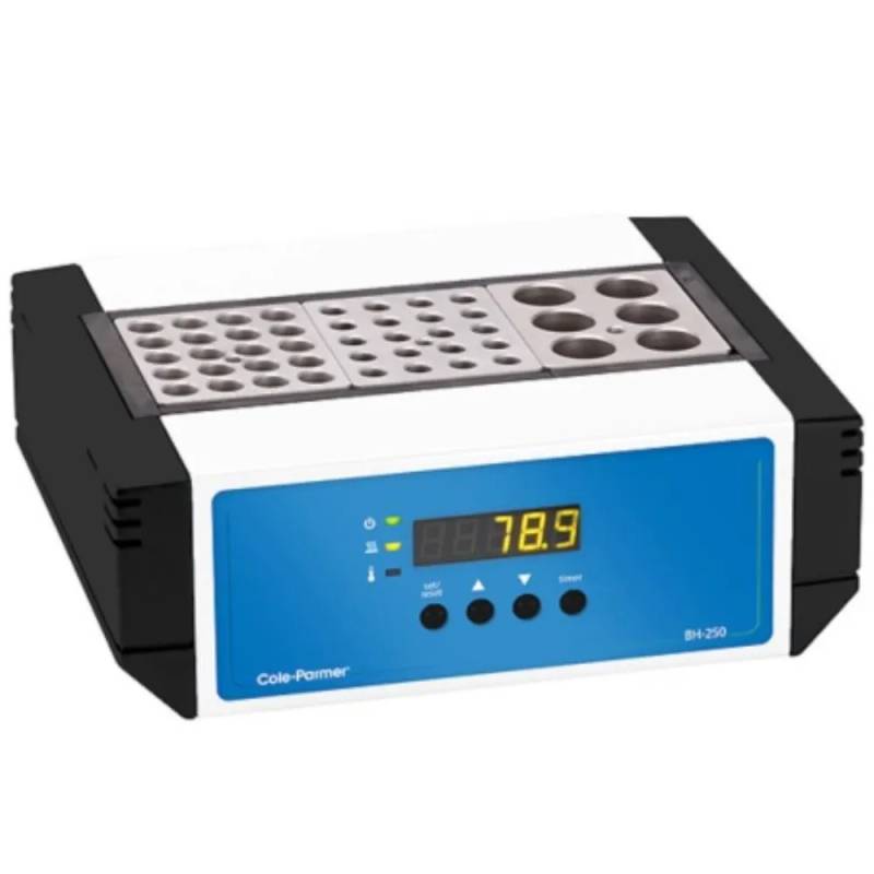 Bloc chauffant numérique Cole-Parmer BH-250D-3 — triple insert, 100 °C