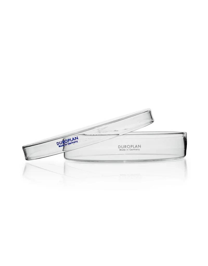 Boîtes de Petri en verre Duroplan, Ø 150 mm — lot de 10
