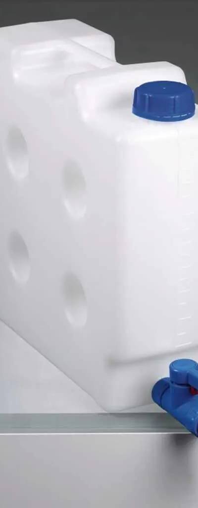 Bidon 10 L faible encombrement avec robinet StopCock