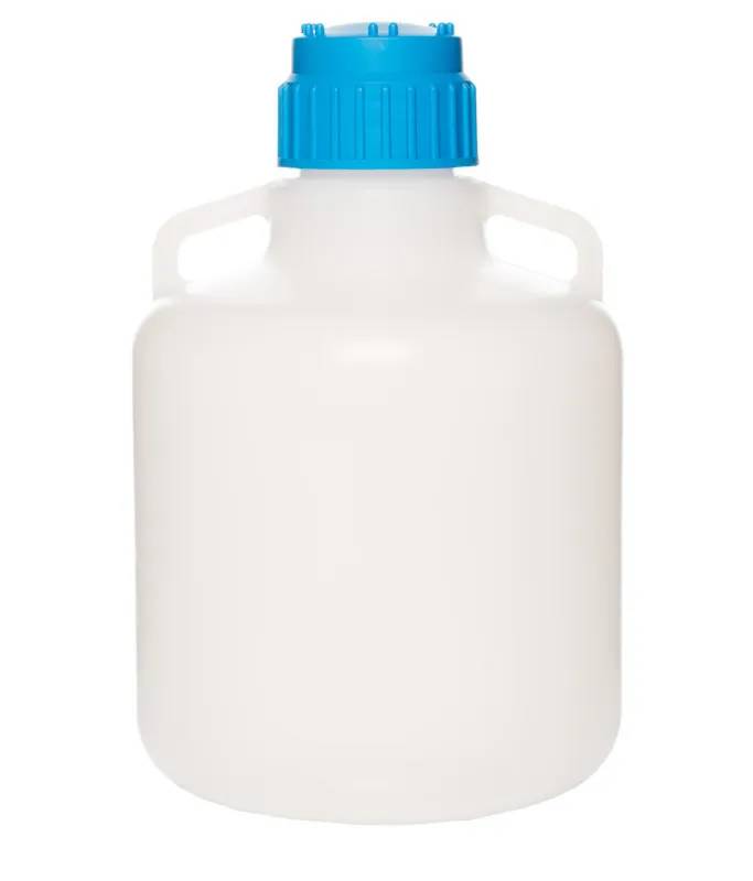 Bonbonne en LDPE avec bouchon PP et poignées, 10 L