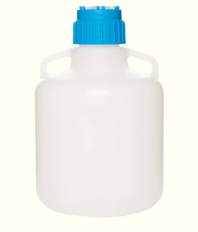 Bonbonne en LDPE avec bouchon PP et poignées, 50 L