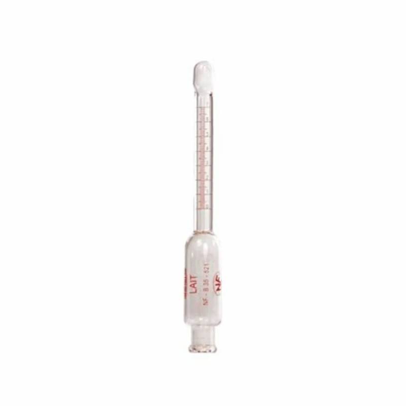 Butyromètre à lait au kilo, échelle 6 % au 1/10 — double jauge