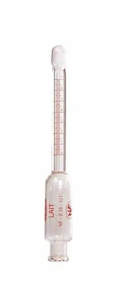 Butyromètre à lait au kilo, échelle 5 % au 1/20 — double jauge