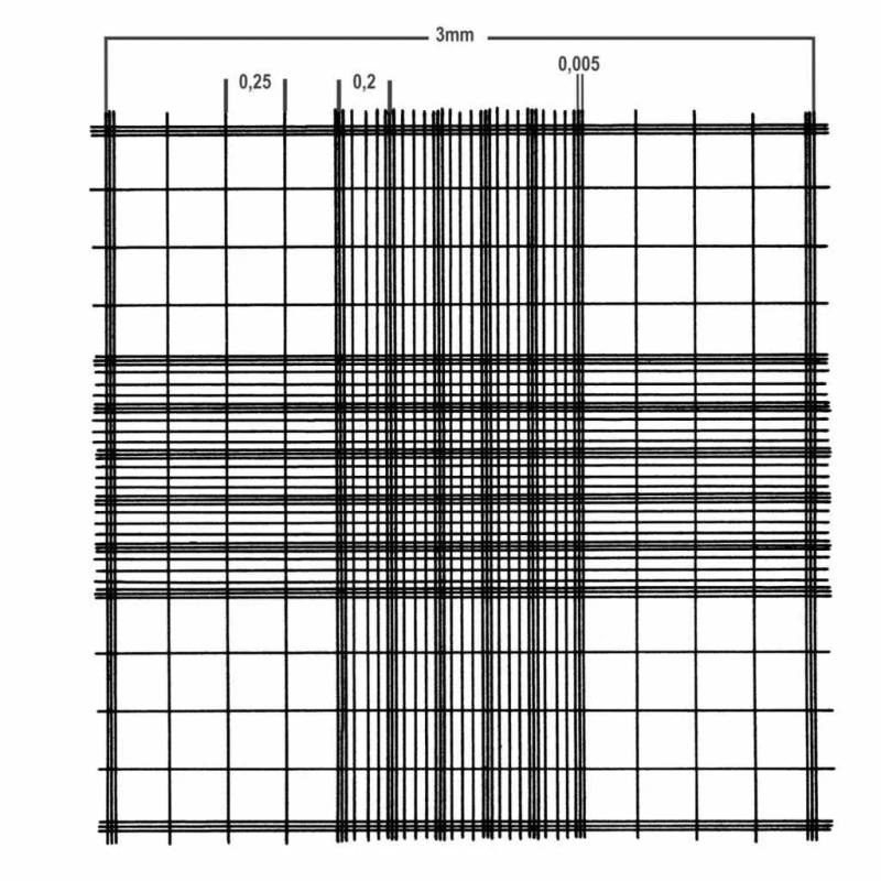 Cellule de numération de Neubauer amélioré, quadrillage double métallisé, CE