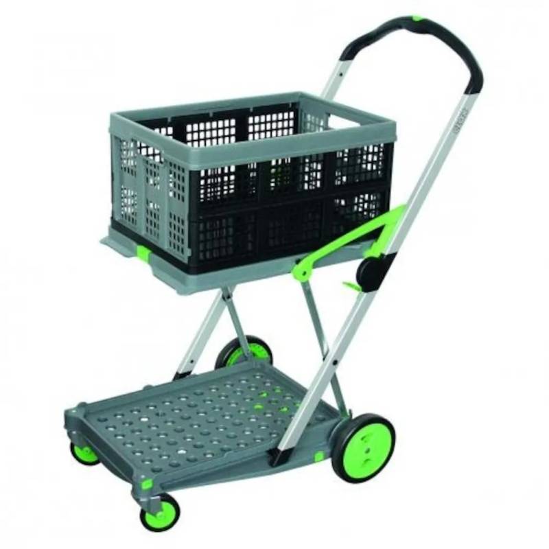 Chariot de laboratoire pliable à roulettes