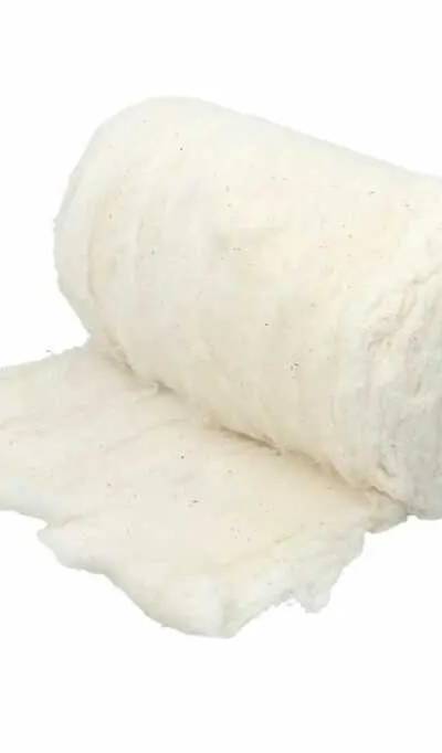 Ouate hydrophobe blanchie en rouleau, 1 kg