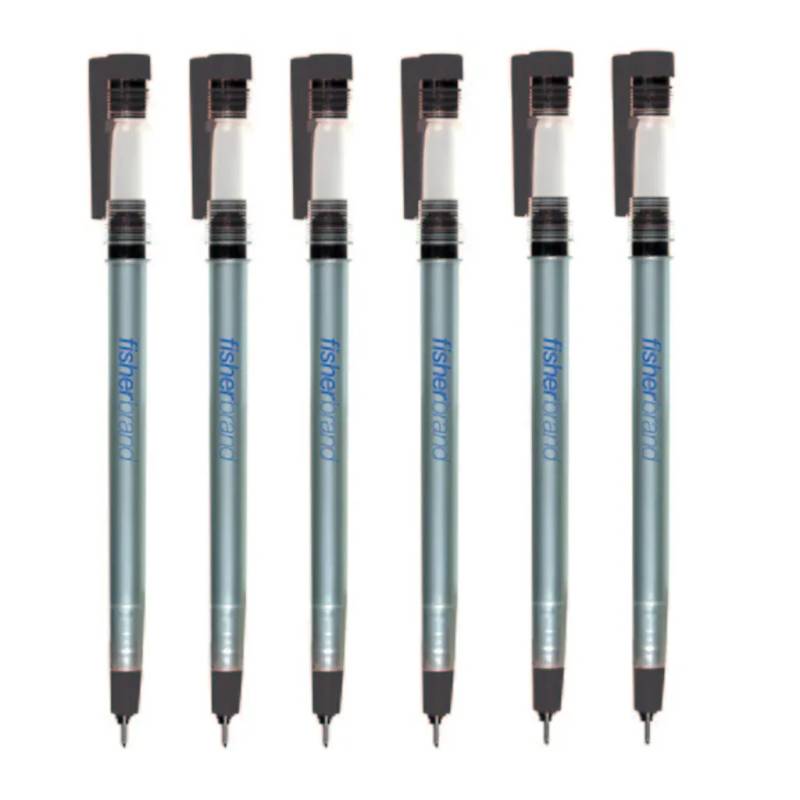 Marqueurs permanents Fisherbrand noir — lot de 6