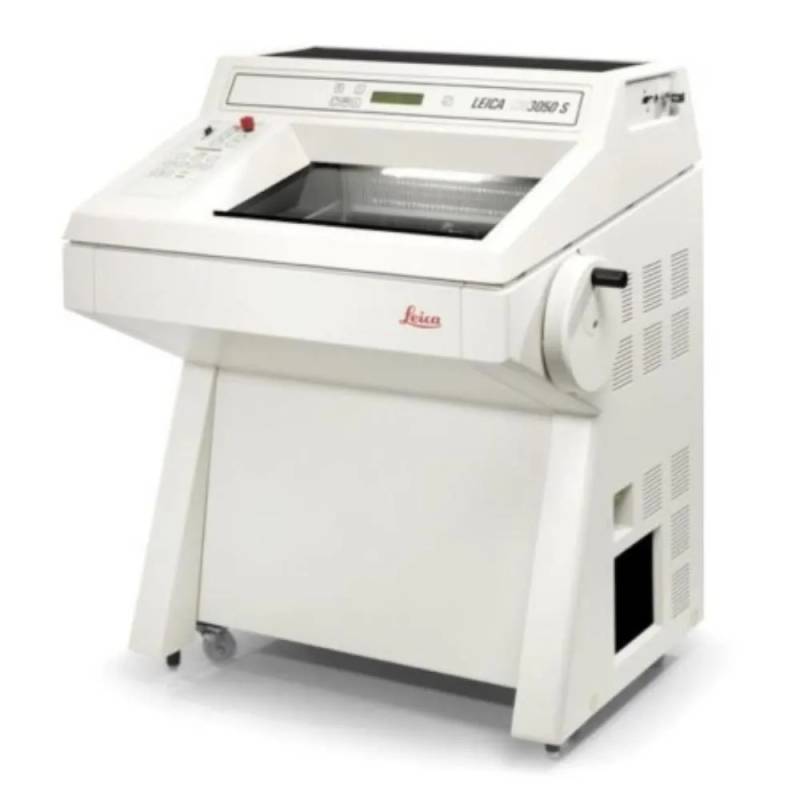 Cryostat Leica Biosystems CM3050 S motorisé, contrôle de température de l'échantillon, porte-couteau pour lames jetables bas profil