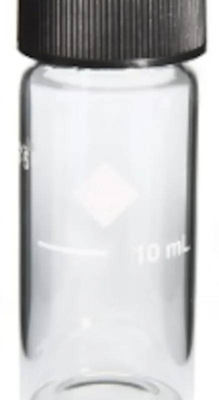 Cuvette ronde en verre avec bouchon, 10 mL, pour spectrophotomètres Hach — lot de 6