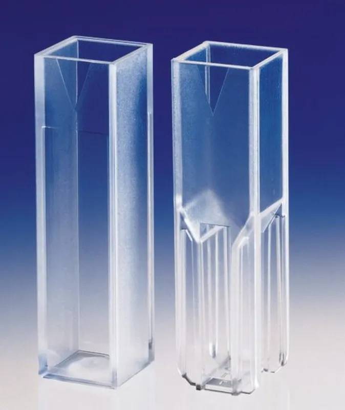 Cuve à usage unique en polystyrène, trajet optique 10 mm — lot de 100