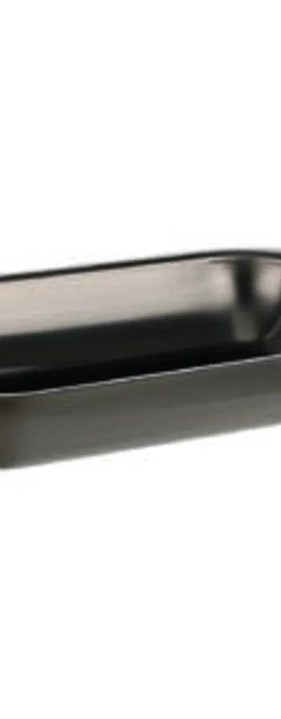 Plateau inox avec rebord, 375 mm x 270 mm mm